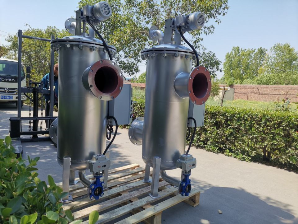 Good quality brush self cleaning irrigation filter
