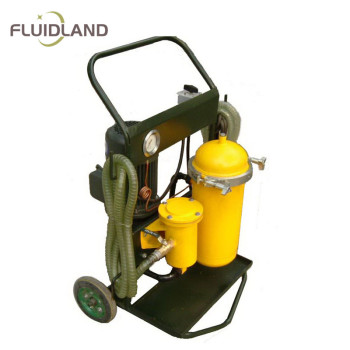 100L/min movable oil filter cart hydraulic system bypass oil cleaning machine
