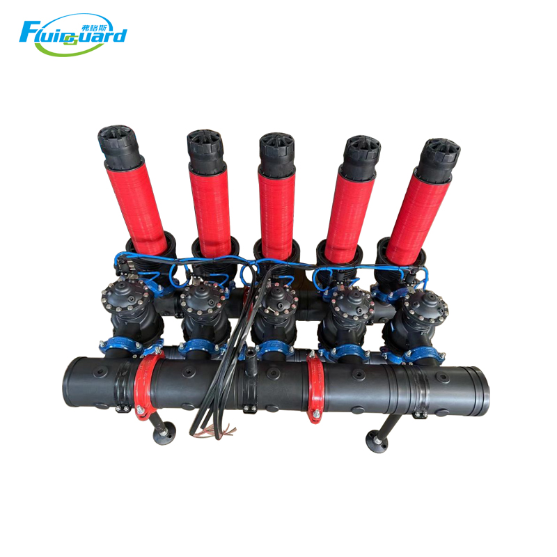 3 inch 400 micron auto self-cleaning disc filter with automatic backwash disc filter