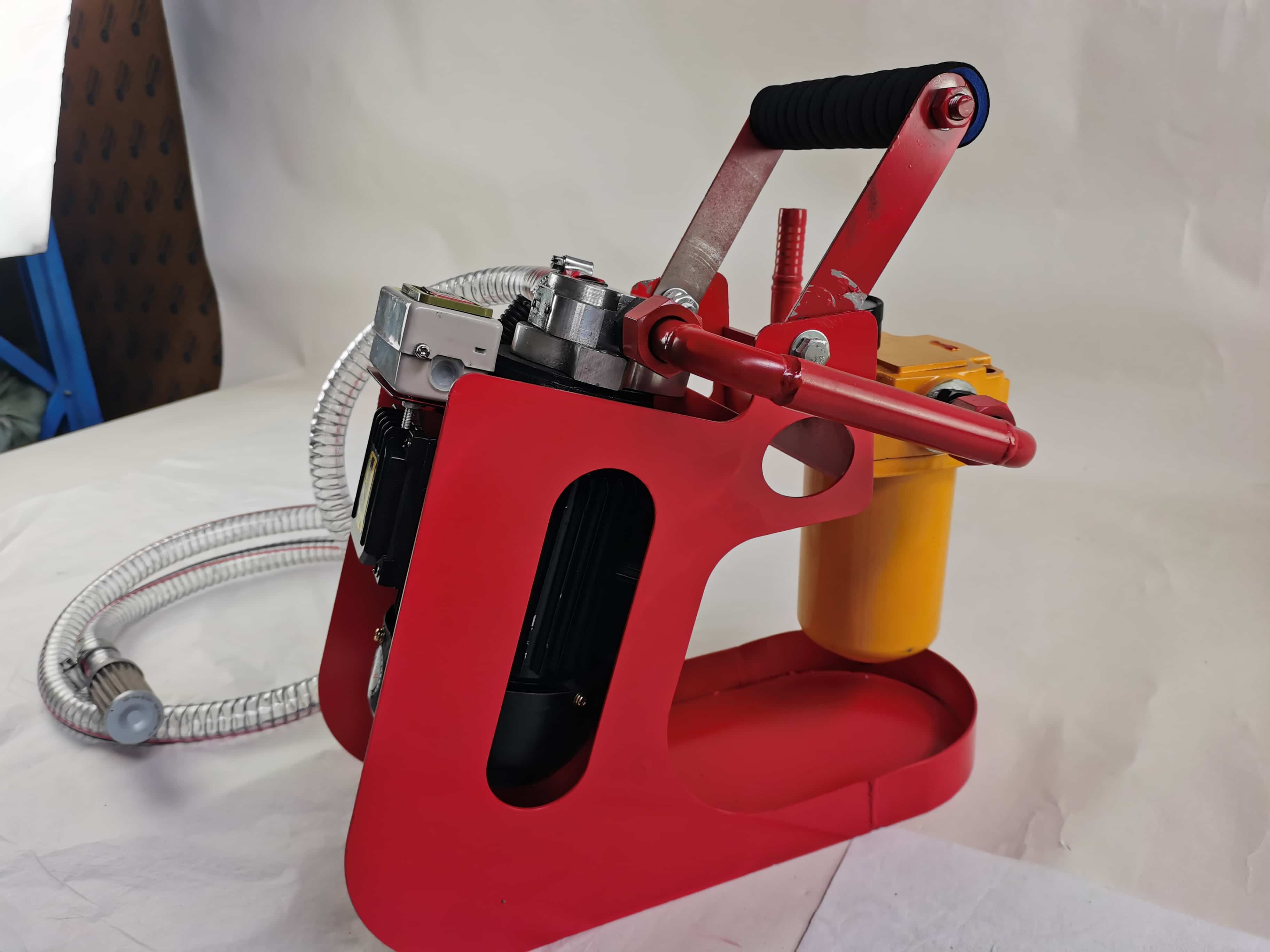 High-Precision 6 L/Min Mobile Oil Purifier For Hydraulic Oil Filtration System