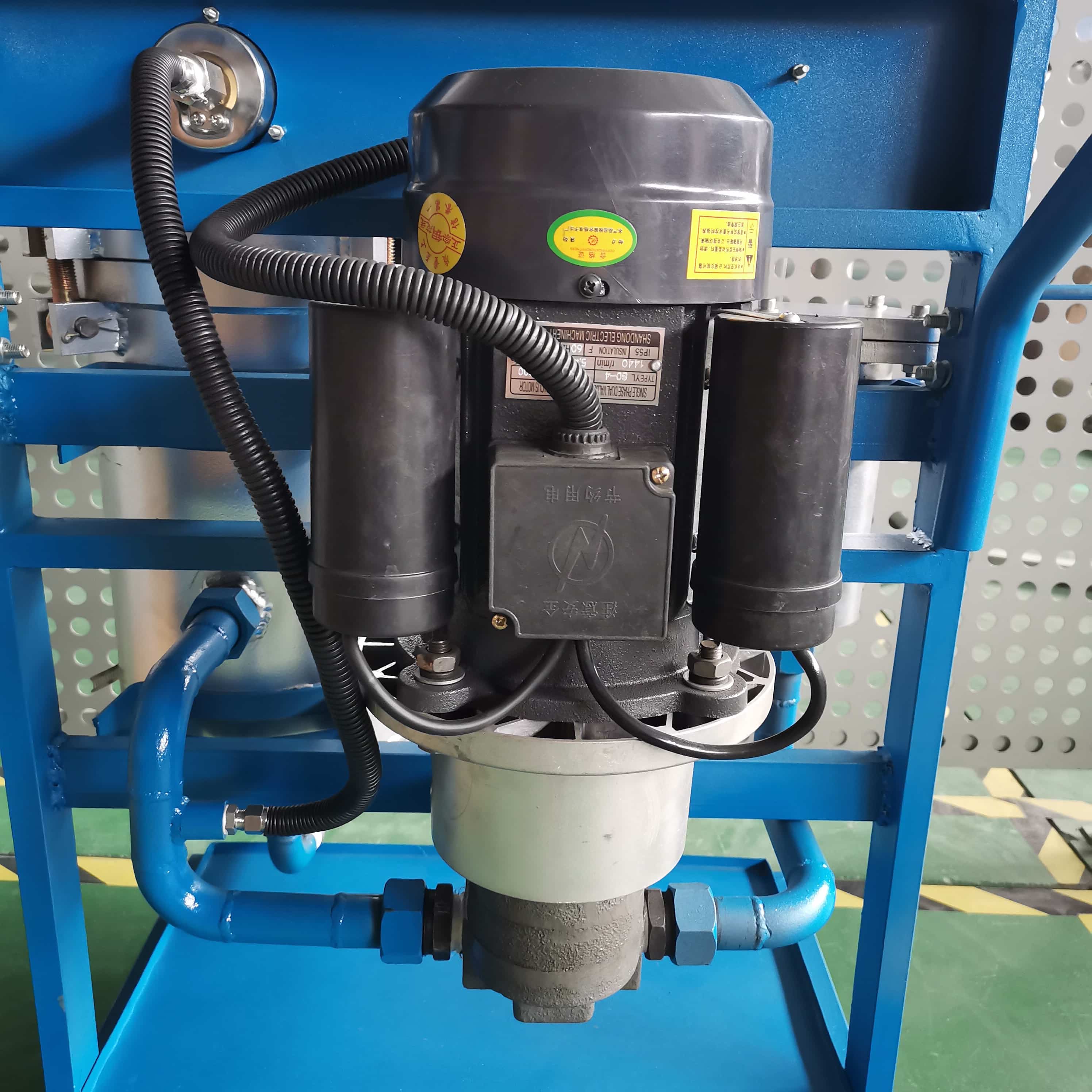 32L/Min Movable Oil Purification Machine For Hydraulic Lube Transformer Cleaning Equipment
