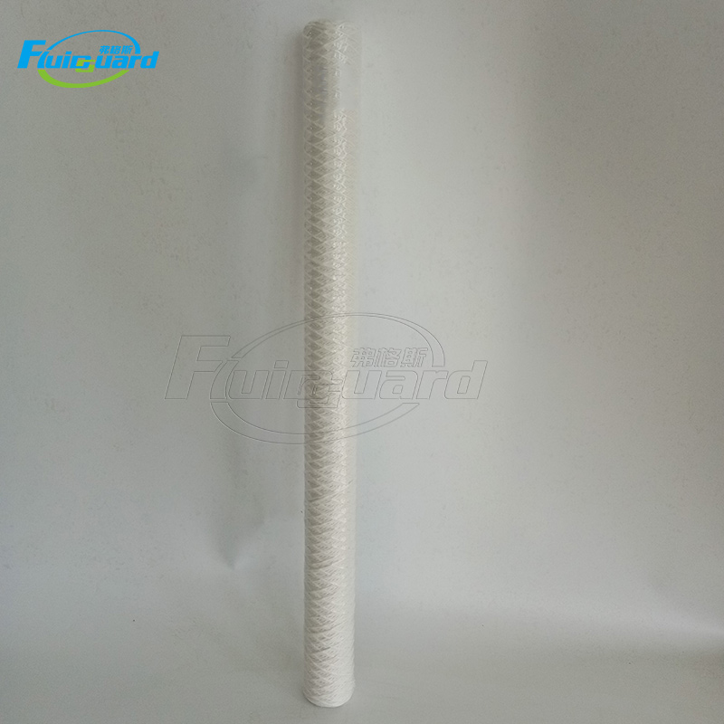 Hot Seller 1 3 5 10 microns String wound PP yarn water filter cartridge string wound filter cartridge