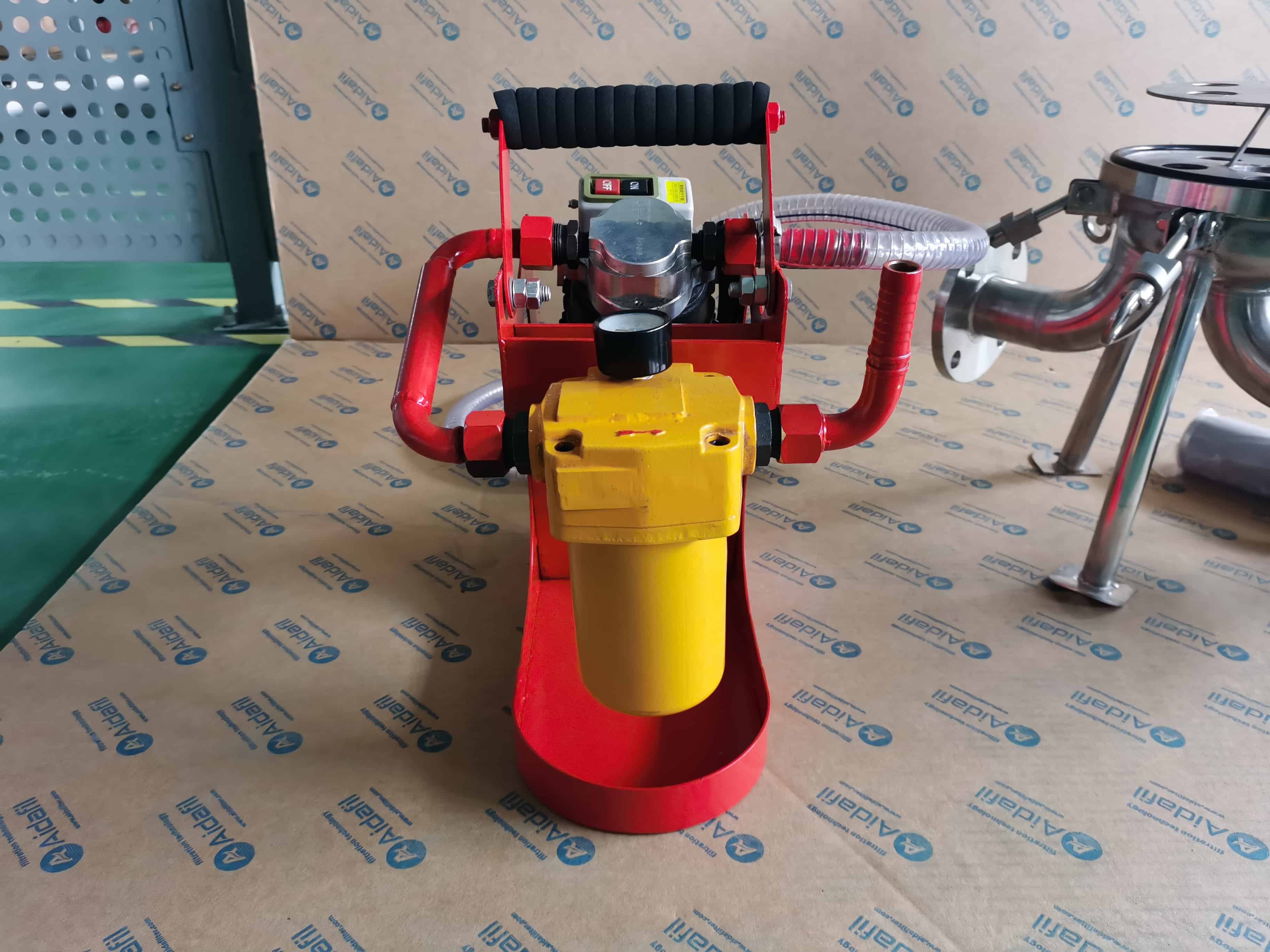 Mini Portable Oil Purifier 6 L/Min used in Oil Purification Systems for Hydraulic Oil