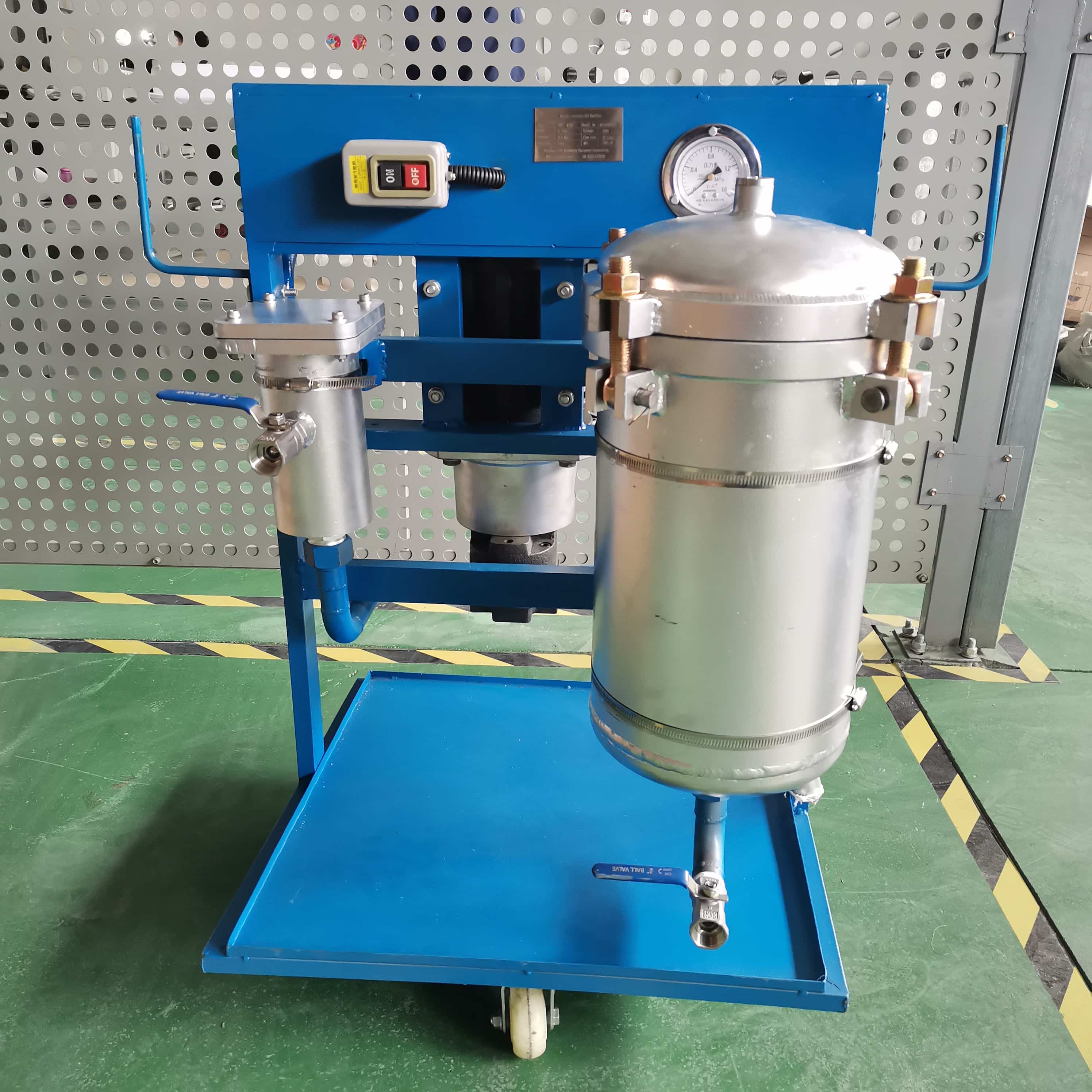 50 L/min Hydraulic Oil Filter Cart For Sale