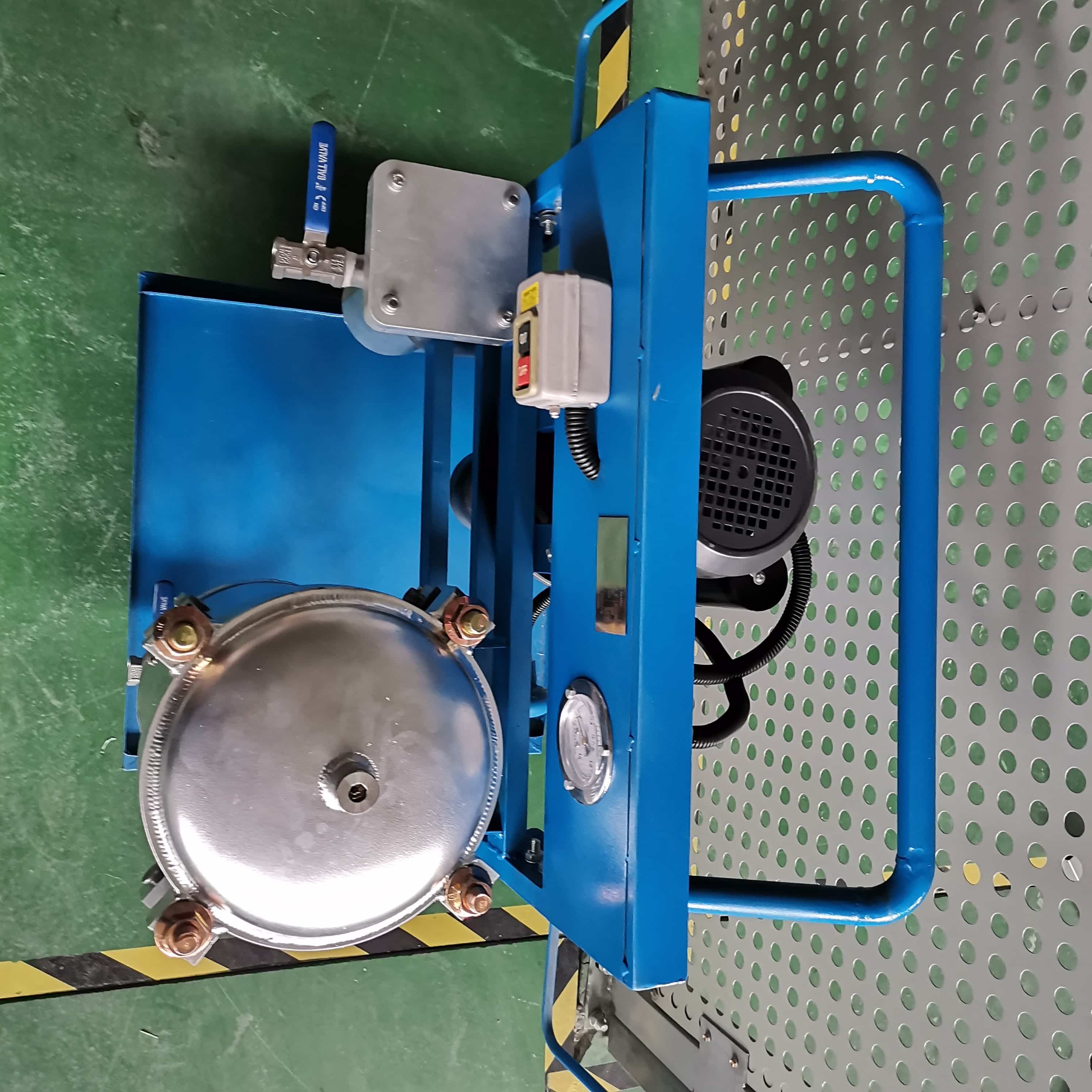 32 L/Min Hand Push Oil Filter Cart Used In Industrial Oil Filter Machine
