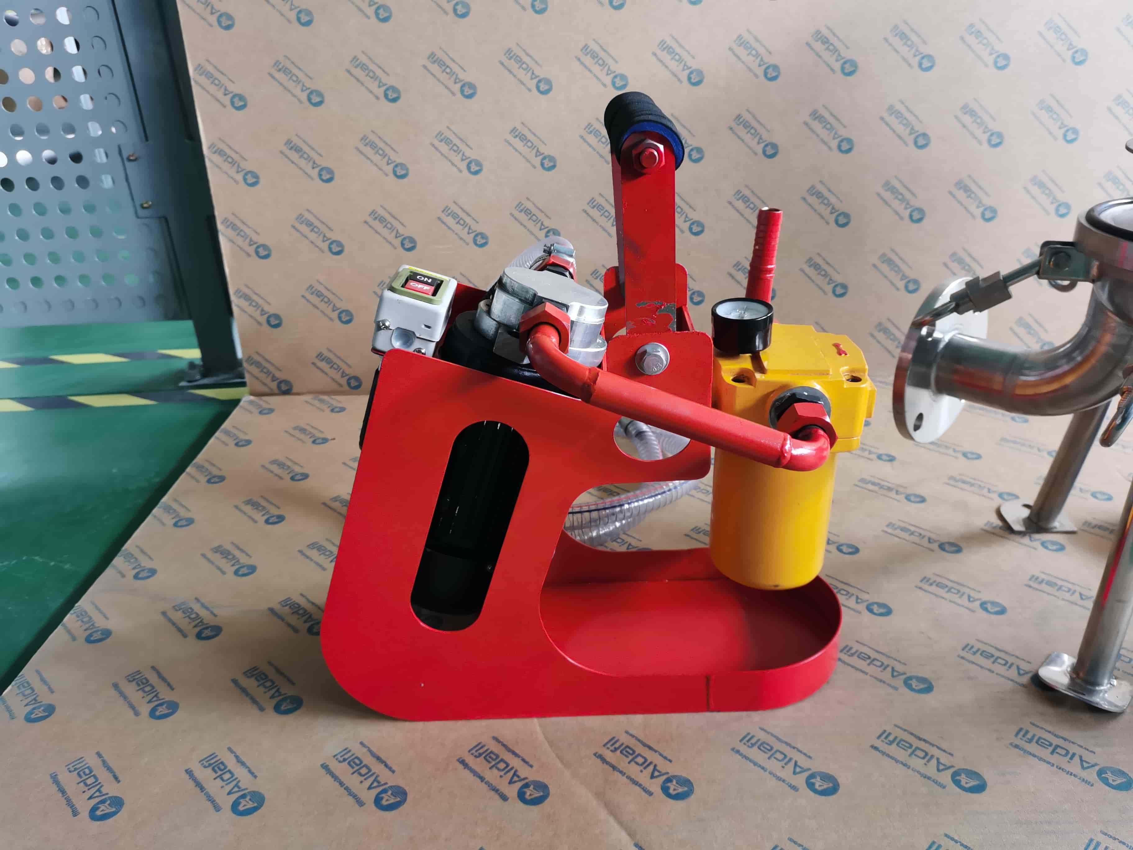 10 l/Min Industrial Oil Filter Machine As Mini Portable Oil Purifier For Engine Oil