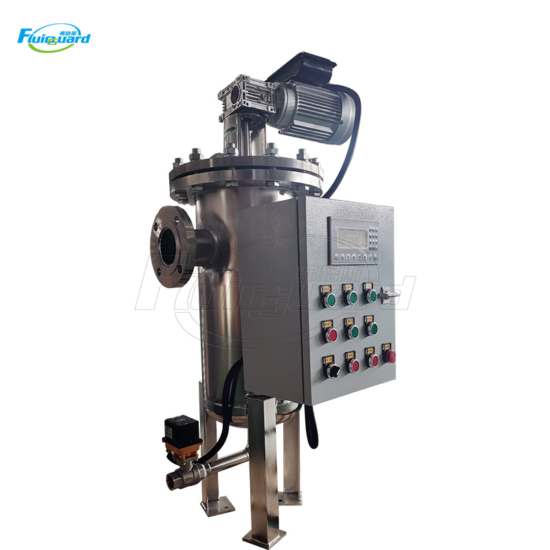 Full Auto Cleaning Brush Filter Automatic Self Cleaning Filter