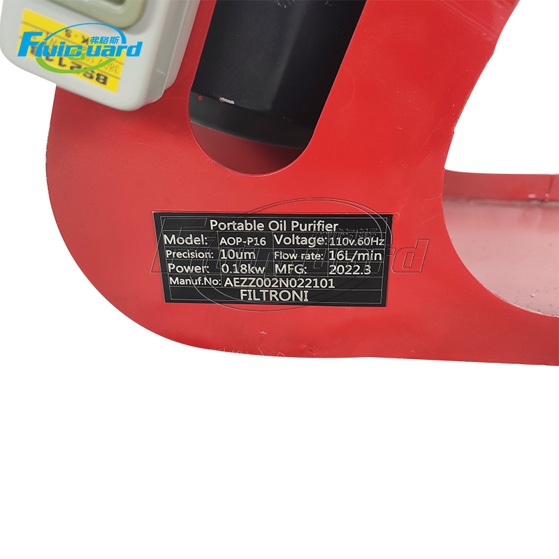 Increased oil service lifetimes fluidcleaner mobile FCM oil purifier