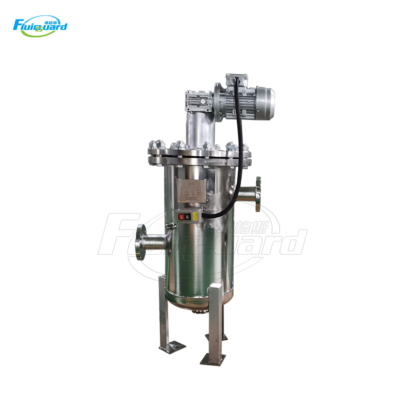SS316 Automatic Backwash Filter With SS Sintered Mesh 