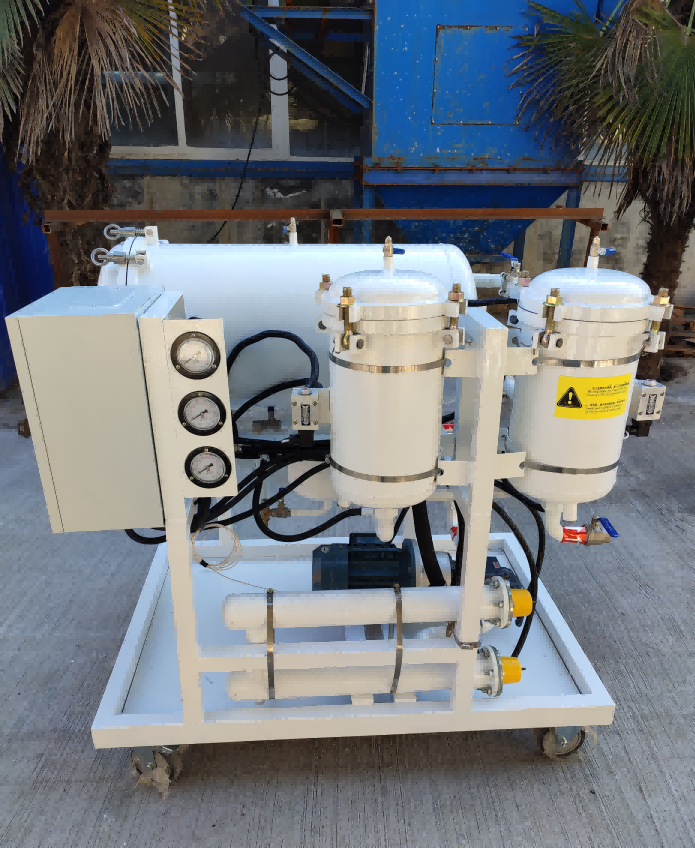 AOP-1V-25 efficient vacuum oil purifier machine