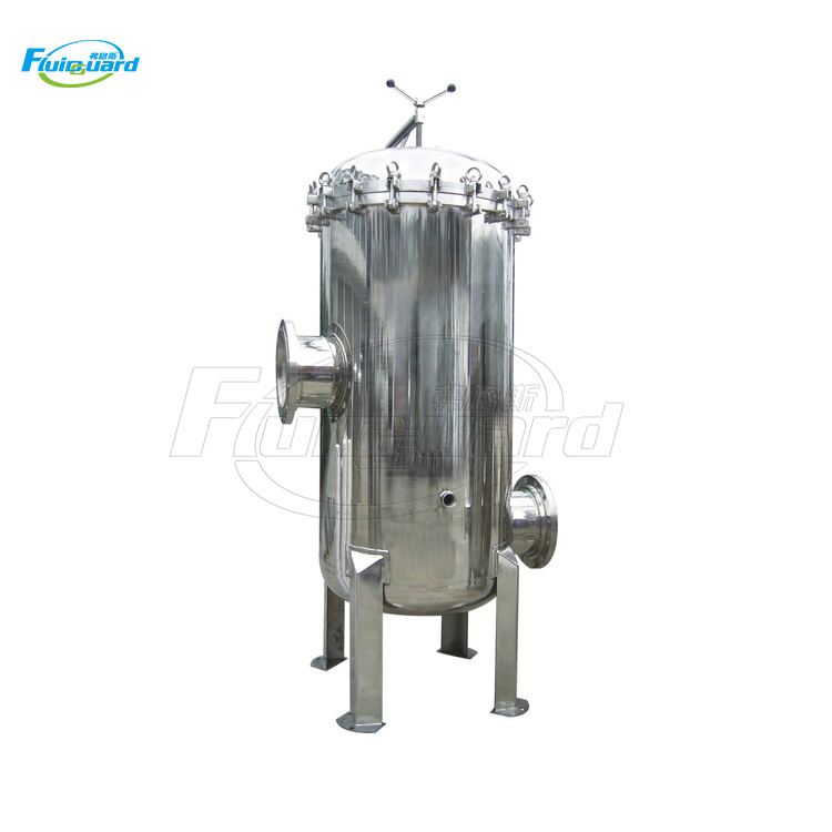 Manufacturer Stainless Steel Bag Filter Housing For Water Treatment