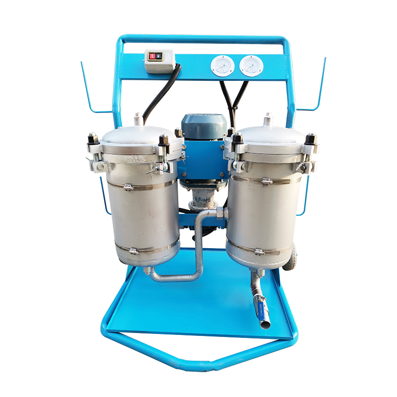 High quality movable oil filter machine