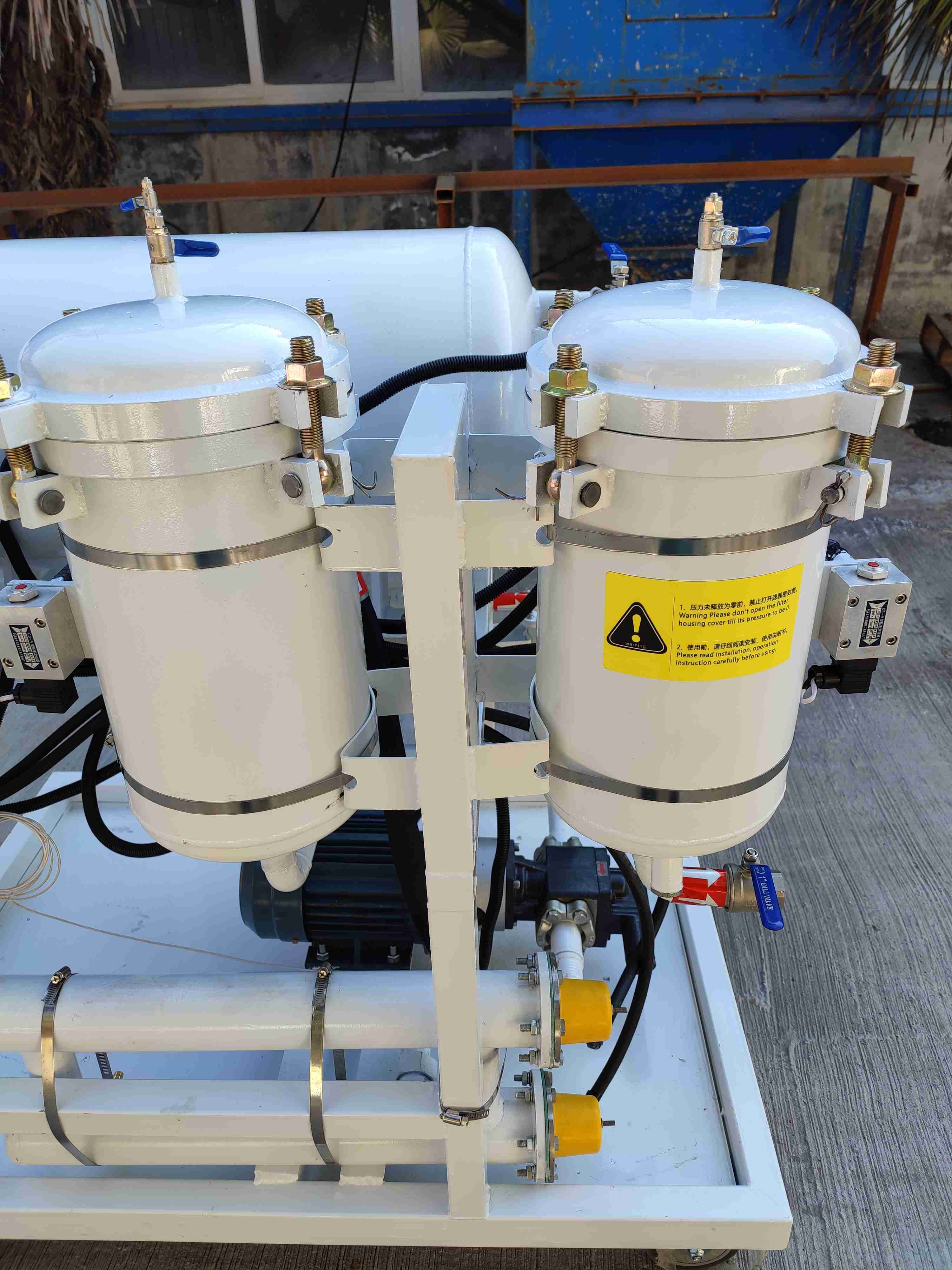 AIDA made AOP-1V series efficient vacuum oil purifier