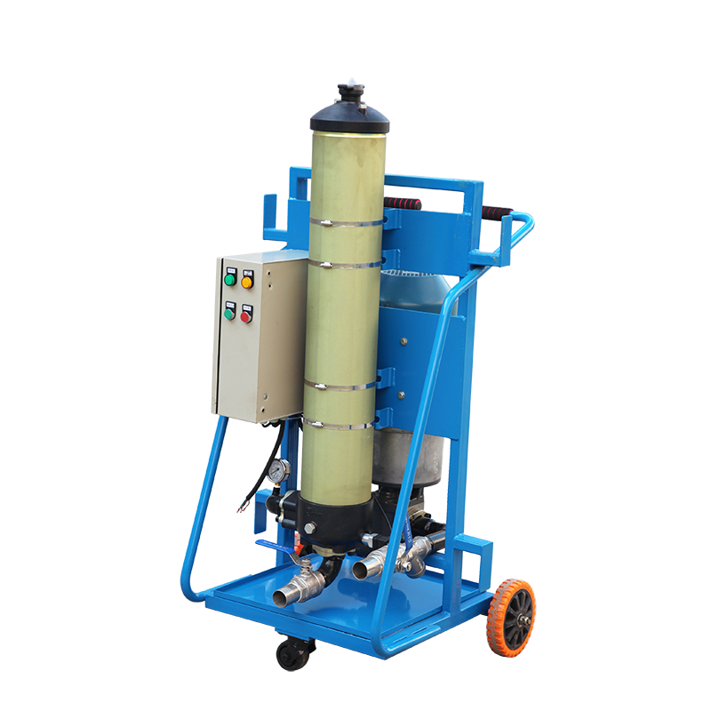 Compact Small volume Oil Filtration Machine for Removal of Impurities