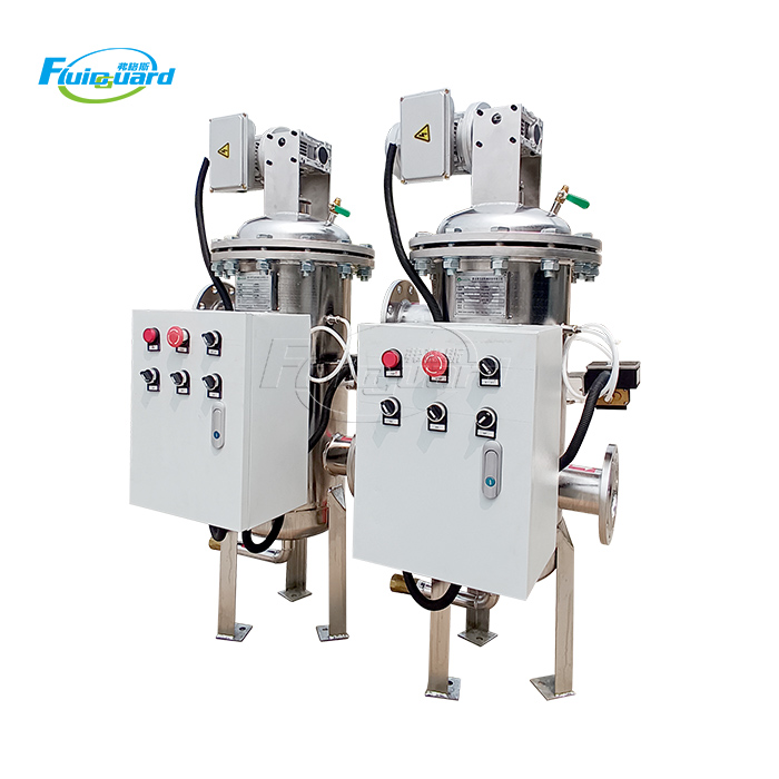 Industry pretreatment use automatic backwash strainer mesh screen filter