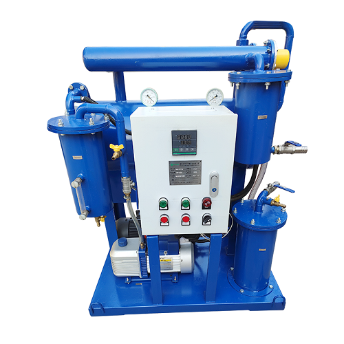 Movable Dehydration Vacuum Oil Filtration Unit with Wheels