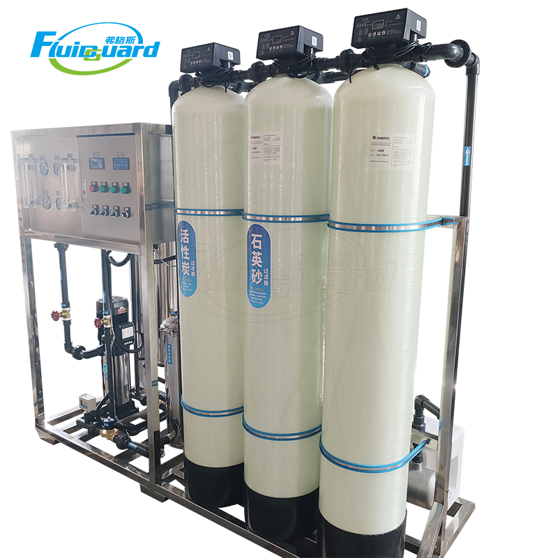 1000L High Flow Reverse Osmosis Purification Equipment for Water Treatment System