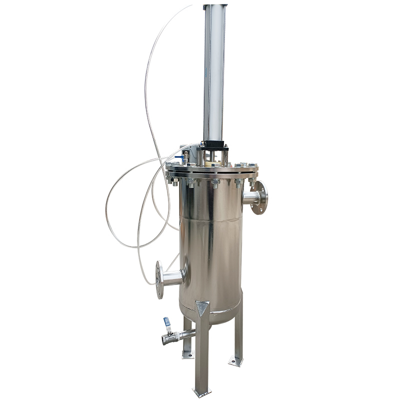 Bernoulli Principle Automatic Self Cleaning Filter Driven by Pneumatic