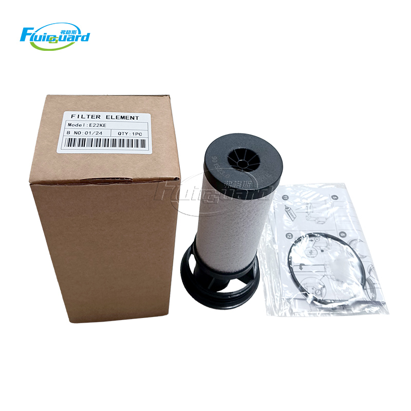 Air Compressor High Precision Compressed Line Filter Element E22KE