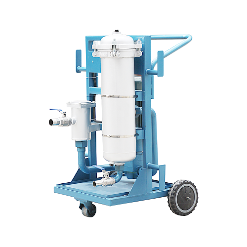 High Precision Movable Oil Filtration Unit for Hydraulic Oil Filtration 