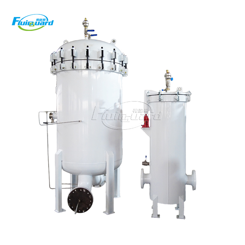 DVF1629 DV2833 Durable Fine Chemical Filter Viscosity Emulsion Resin Stainless Steel Fully Automatic Internal Filter Housing