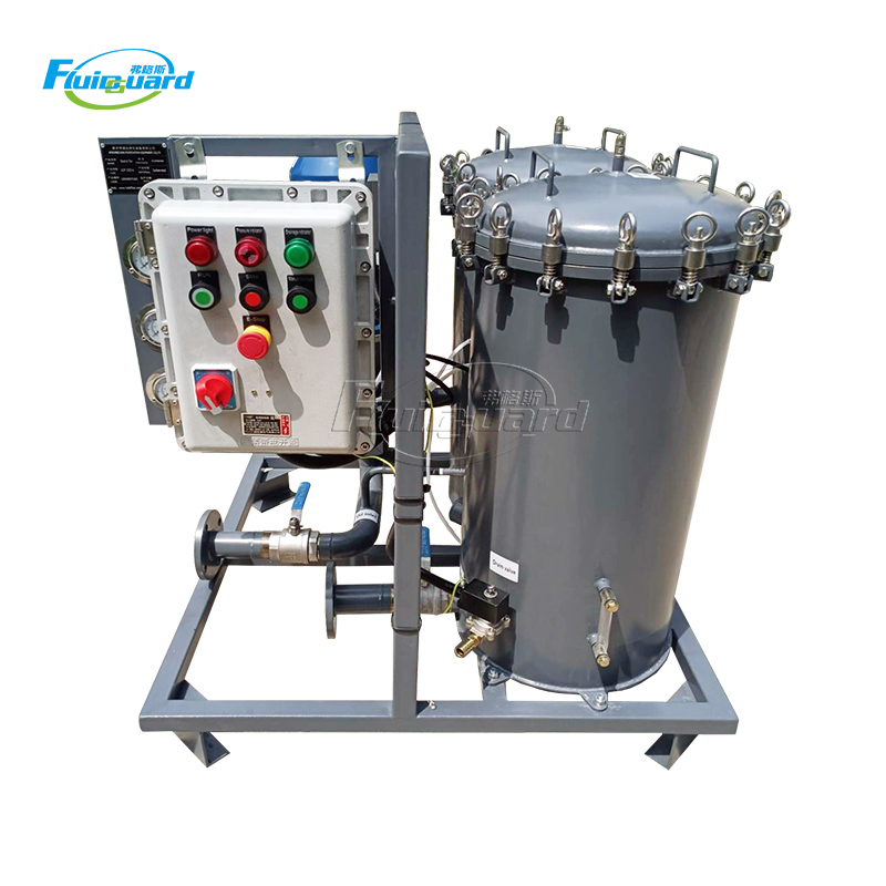 High Efficiency Oil Filter Cart for Diesel Oil , Explosion-Proof Type