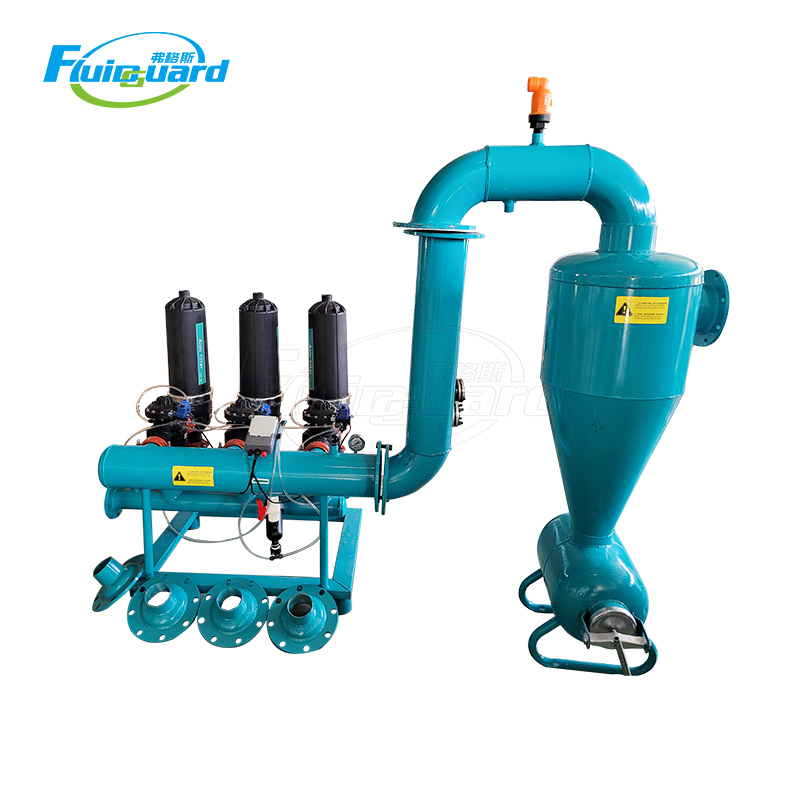 Automatic Disc Filter for Agricultural Irrigation Systems 