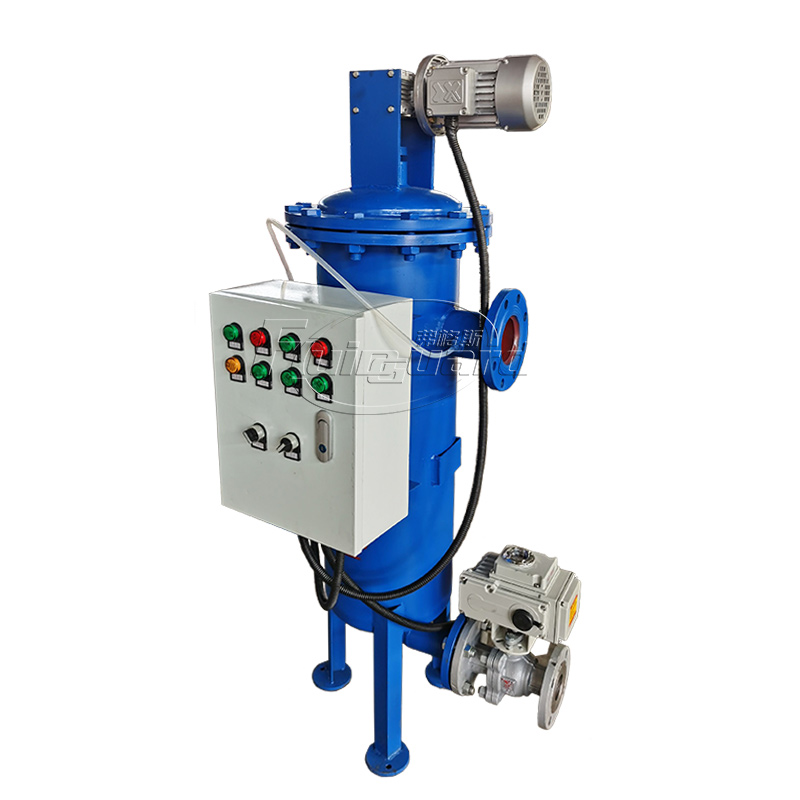 Automatic Self Cleaning Circulating Cooling Tower Side Stream Sea Water Strainer