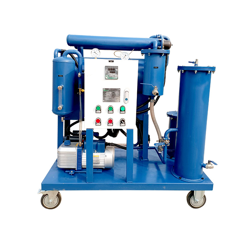 Oil Filtration Impurities and Water Remove with De-color Function