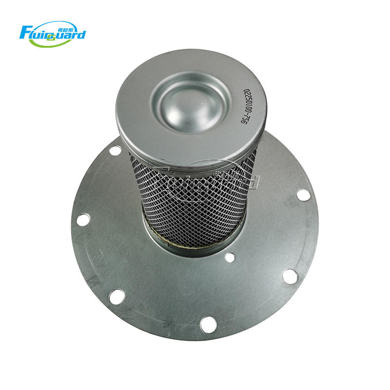 02250100-755 Air Compressor Parts Air Oil Separator Filter Element