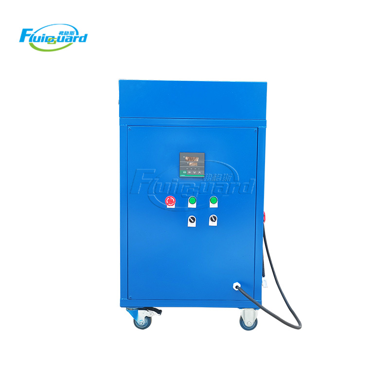 Movable type Oil Filtration Machine for Removing Color from Oil