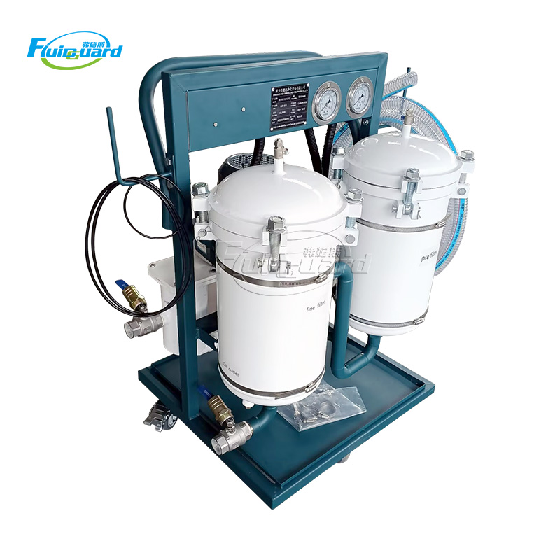 Hydraulic Oil Purification Machine Portable Hydraulic Oil Filtration Unit