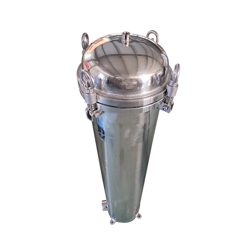Stainless Steel Filter with Several Filter Bags Inside for Liquid Filtration