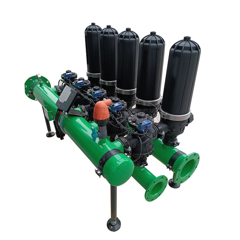 Disc Filter Automatic Self Cleaning Drip Irrigation Disc Filter