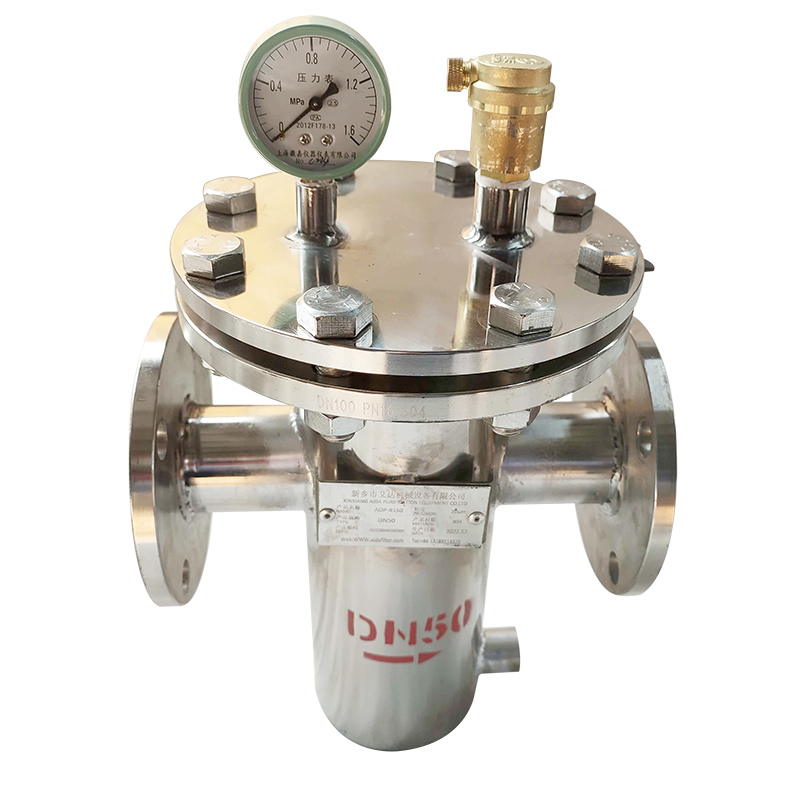 Quick Open Basket Filter for Liquid Filtration made of Stainless Steel