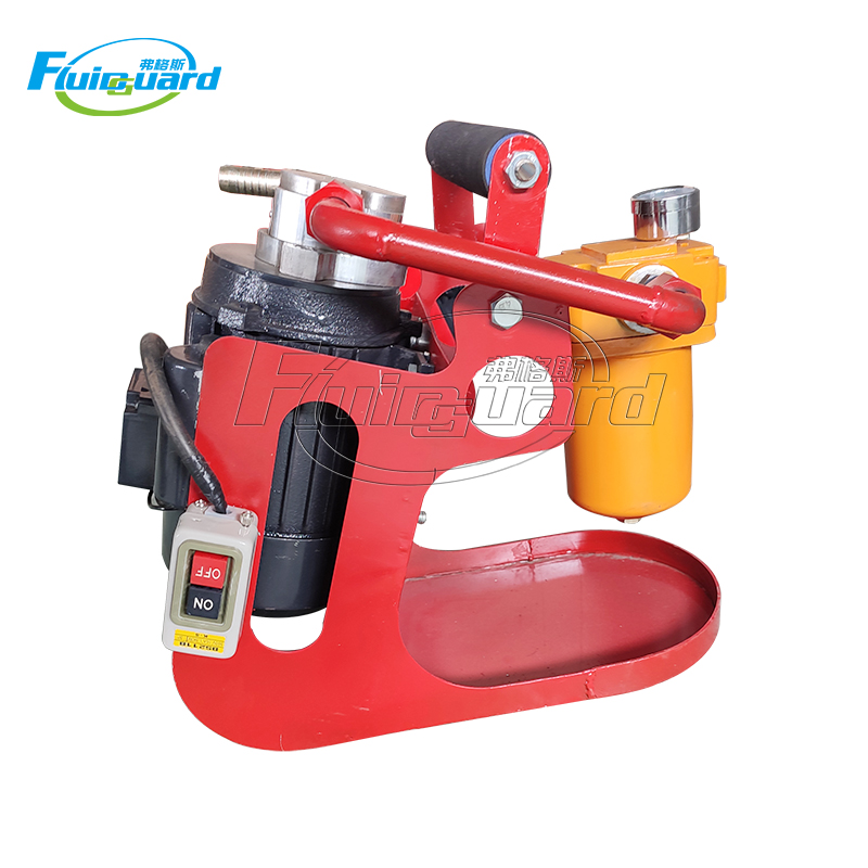 Portable Mini Hydraulic Lube Oil Purifier Machine 