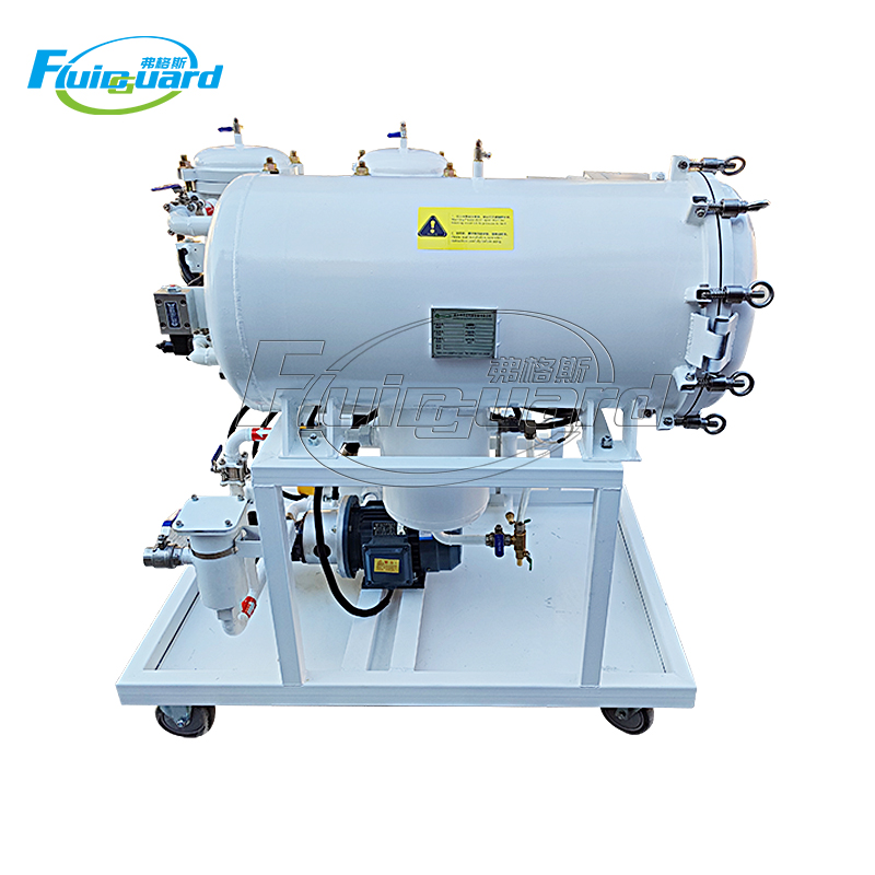 Coalescence and Crude Oil Dehydration for Lubricant Oil