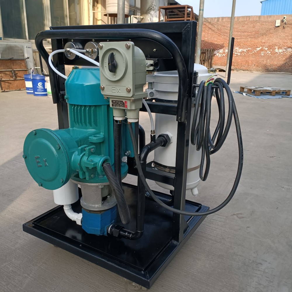 Explosive Proof Movable Oil Purifier for Diesel Oil Filtration