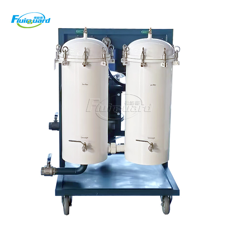High Precision Portable Hydraulic Oil Filtration Machine