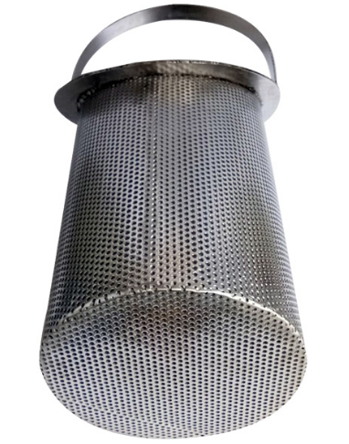 Metal filter basket