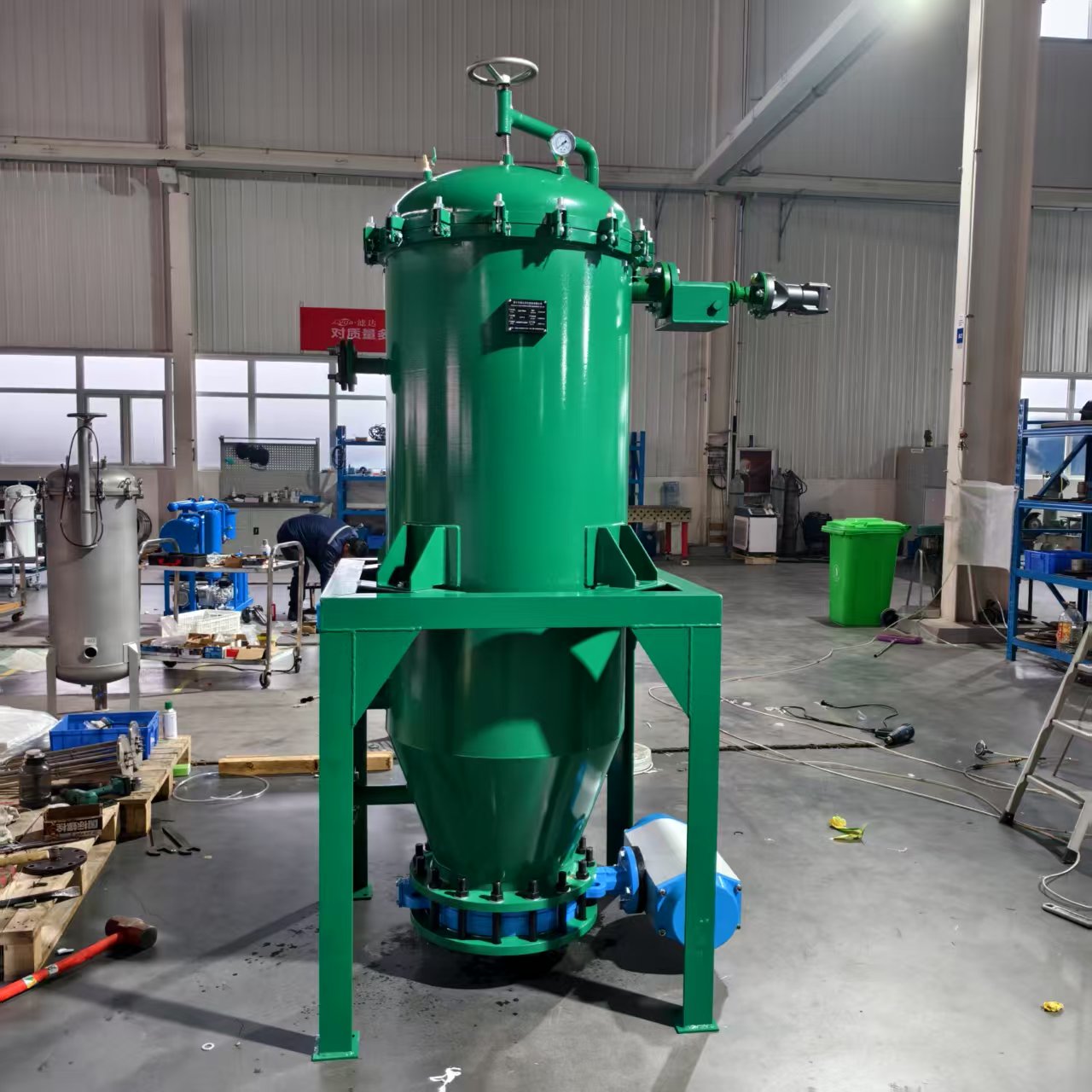 High Effective Vertical Pressure Leaf Filter for Chemical Industry