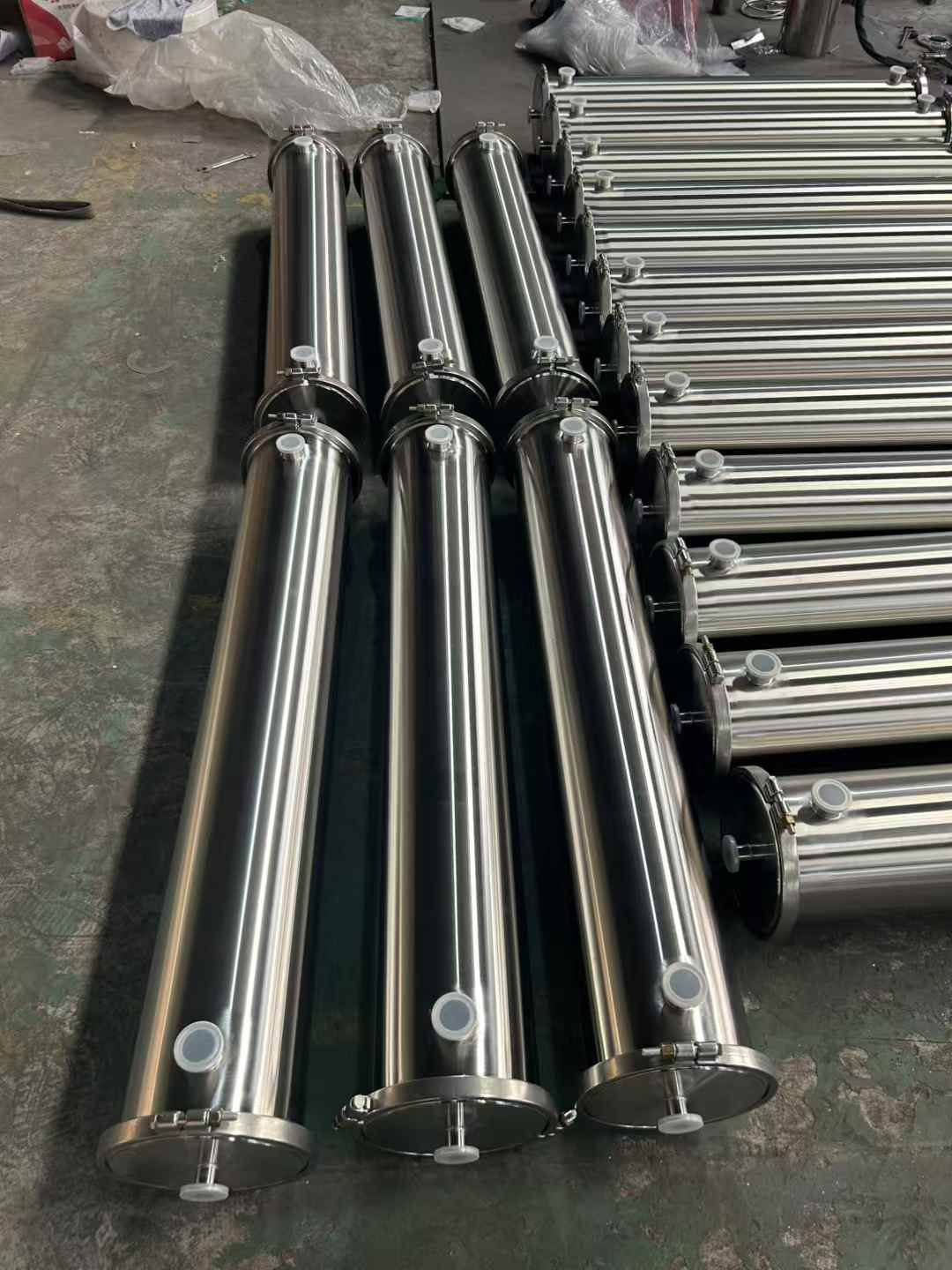 Industrial RO Membrane Housing 4040 8040 Pressure Vessel Membrane Housing for Water Treatment System