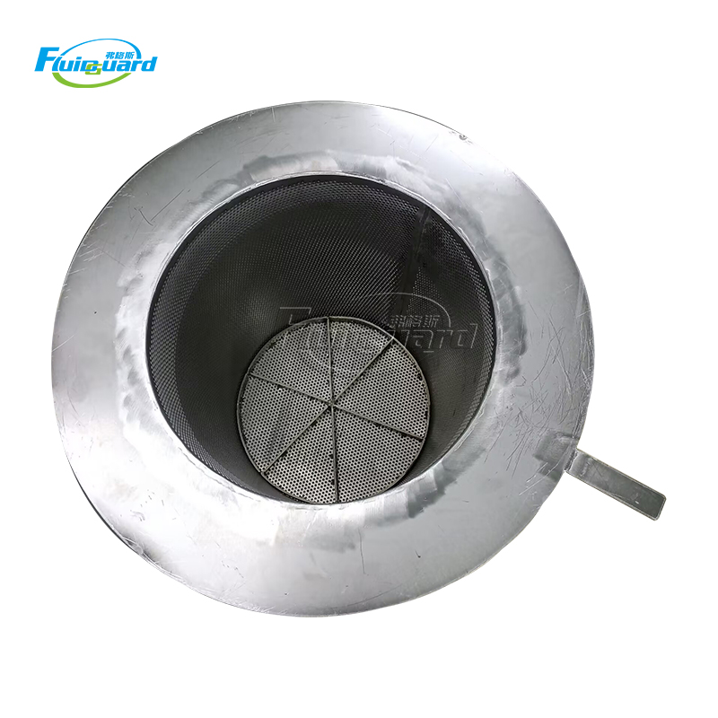 Stainless Steel Perforated Hat Strainer Cone Filters