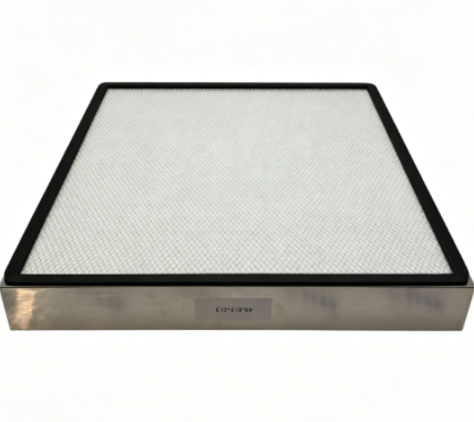 Industrial Stainless Steel HEPA Air Filter H13 H14 No Partition High Efficiency Air Purification Filter