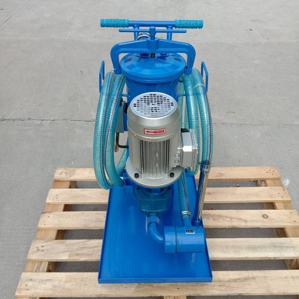 Factory Supply Movbale Hydraulic Oil Purifier Cart Replace Leemin Oil Filter 