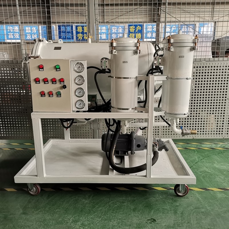 Coalescing Oil Purifier Removing Water from Oil extending Oil working life time