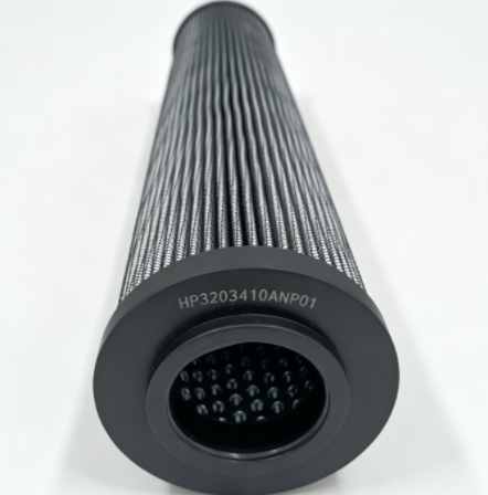Industrial Hydraulic Filter Cartridge HP3203A03ANP01 Pleated Glass Fiber Media Hydraulic Oil Filter Element