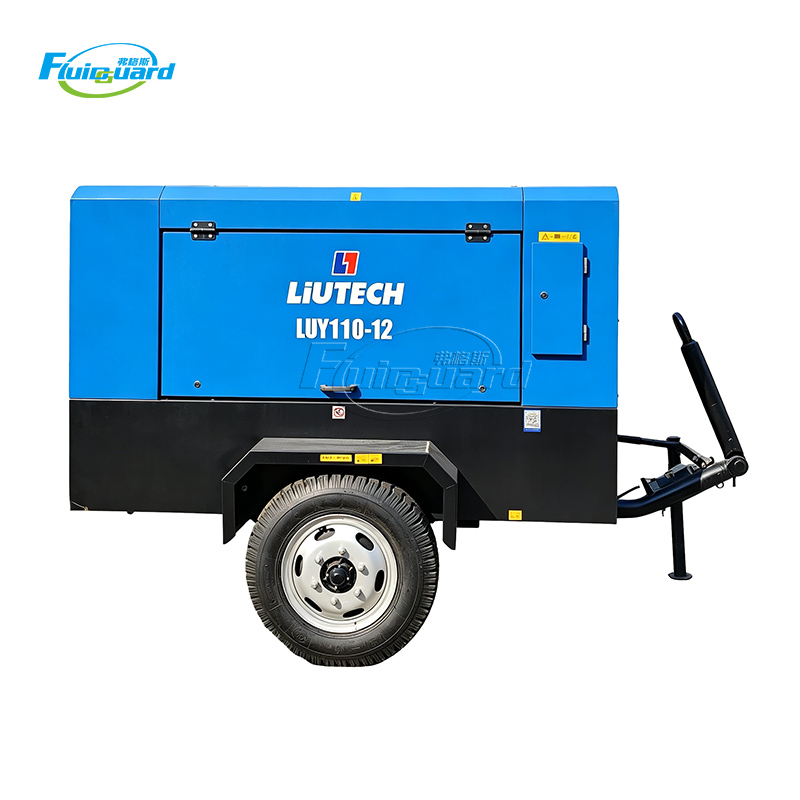 Portable Screw Air Compressor LUY110-12 for Drilling & Construction  