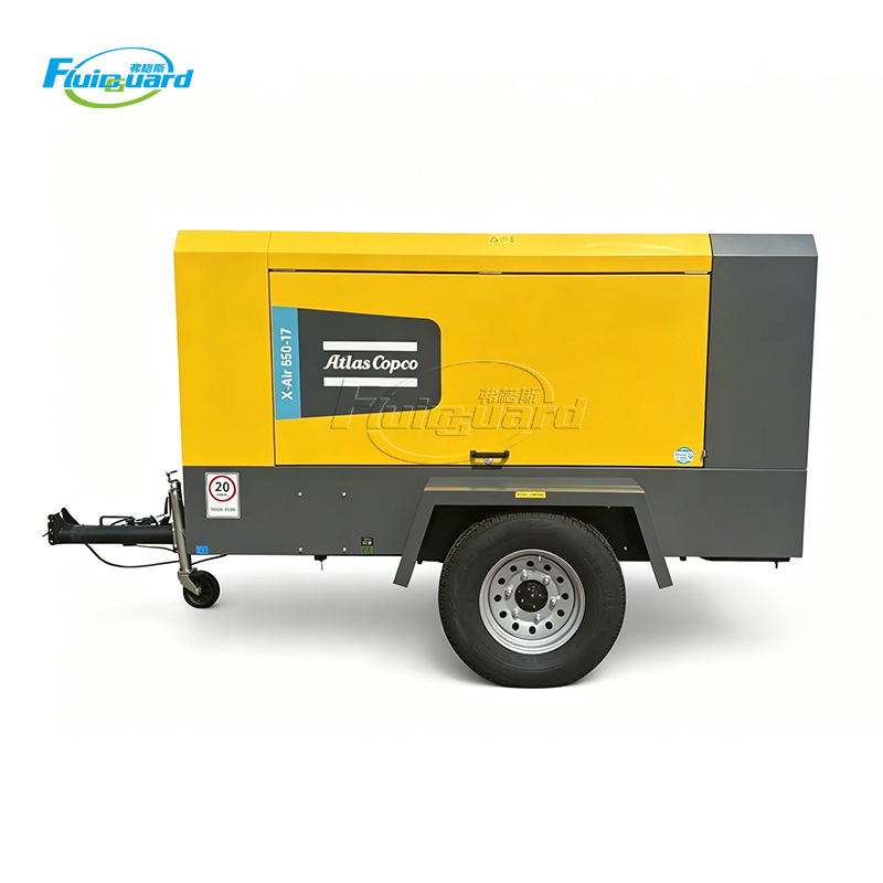 Diesel Engine Portable Screw Air Compressor  X-Air 550-17 X-Air 600-17