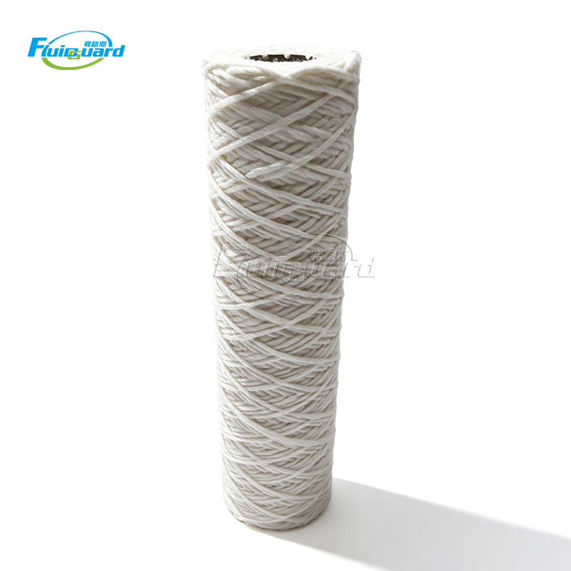 Cotton String Wound Filter Cartridge Depth-filtration For High-Temperature Water 